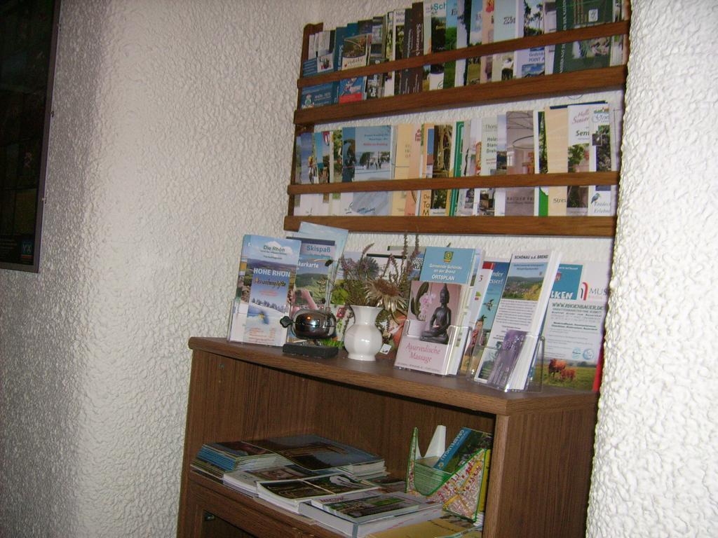 Gaestehaus Hochrhoenblick Schönau an der Brend Extérieur photo