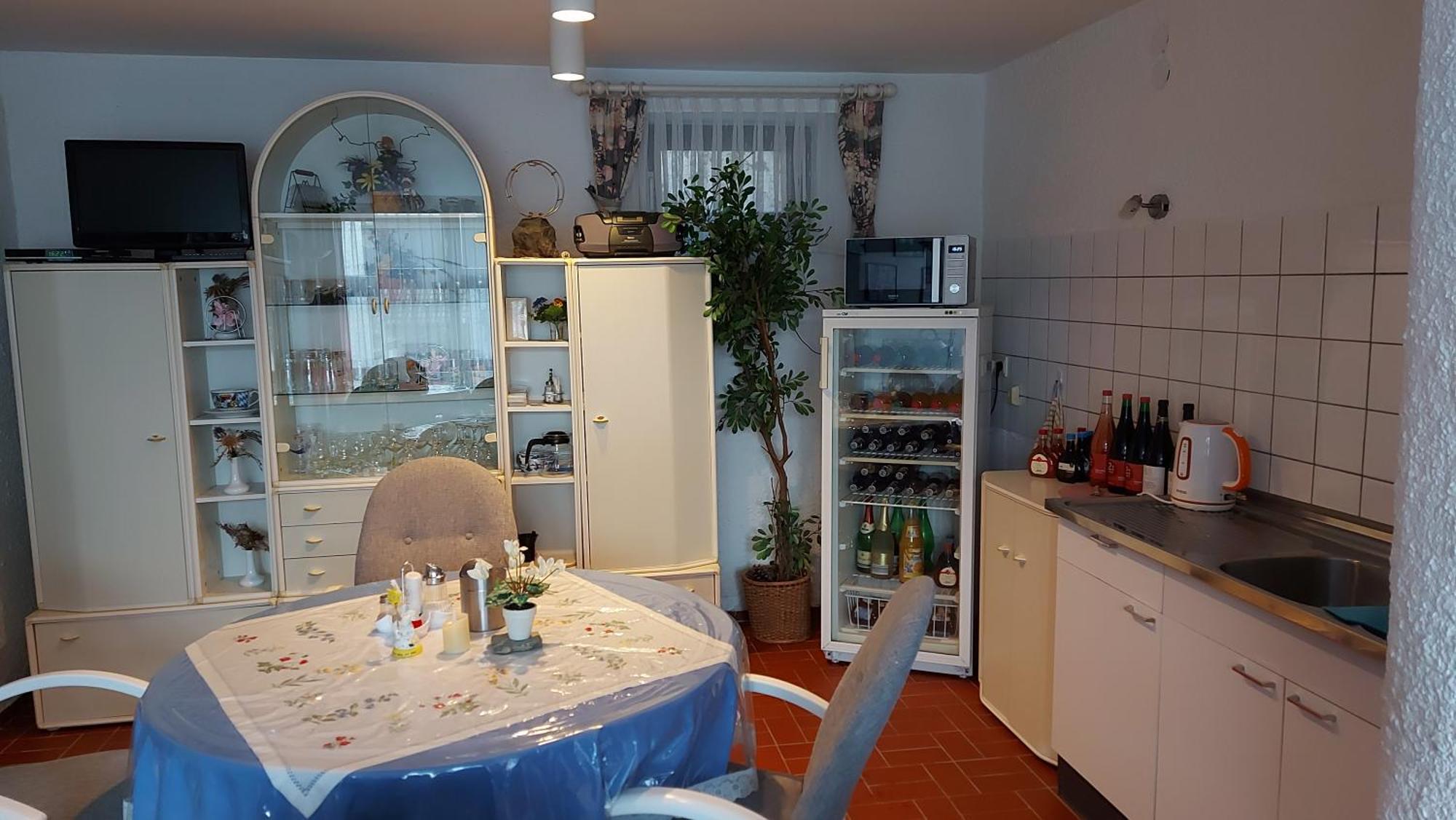 Gaestehaus Hochrhoenblick Schönau an der Brend Extérieur photo