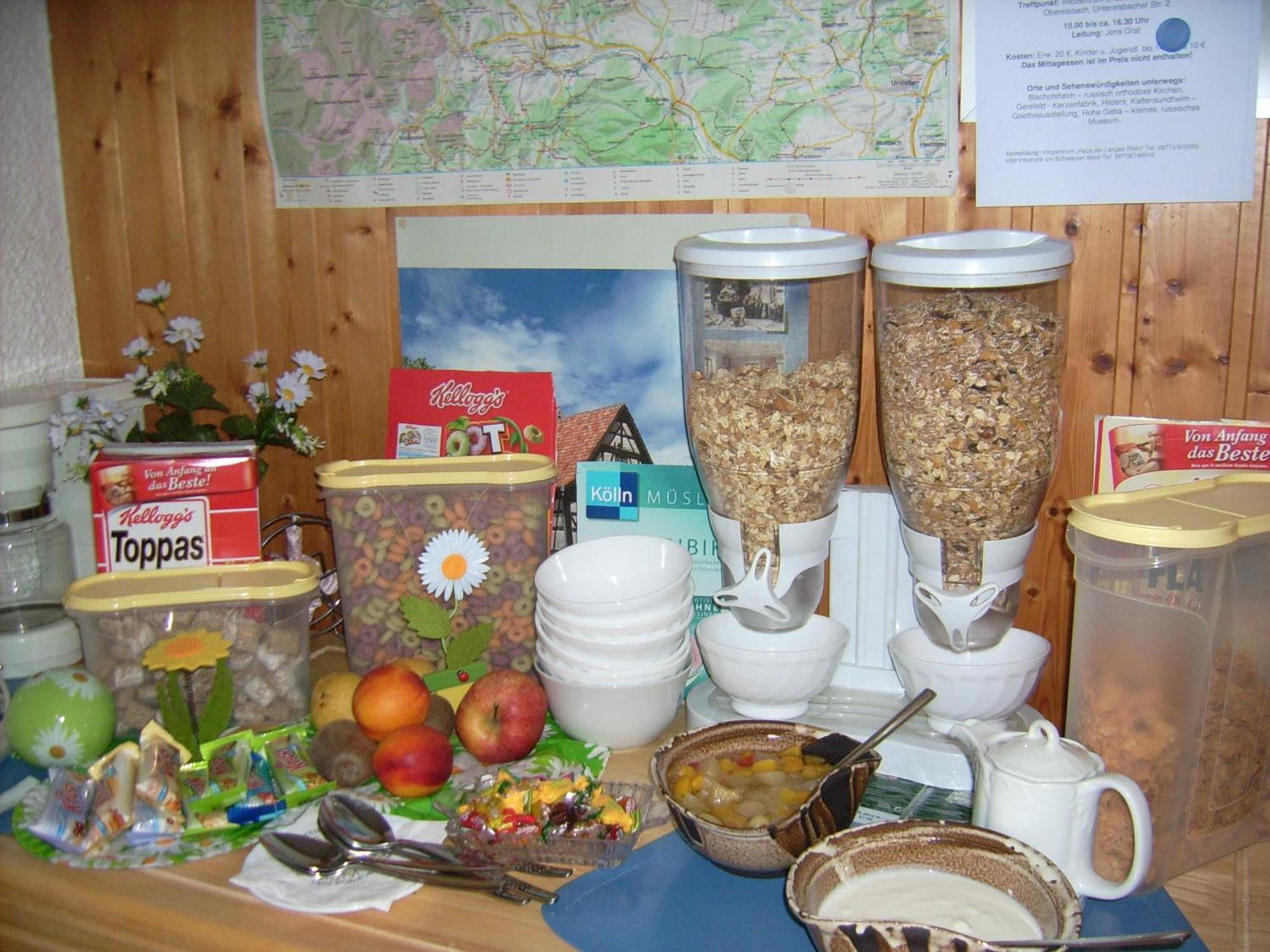 Gaestehaus Hochrhoenblick Schönau an der Brend Extérieur photo