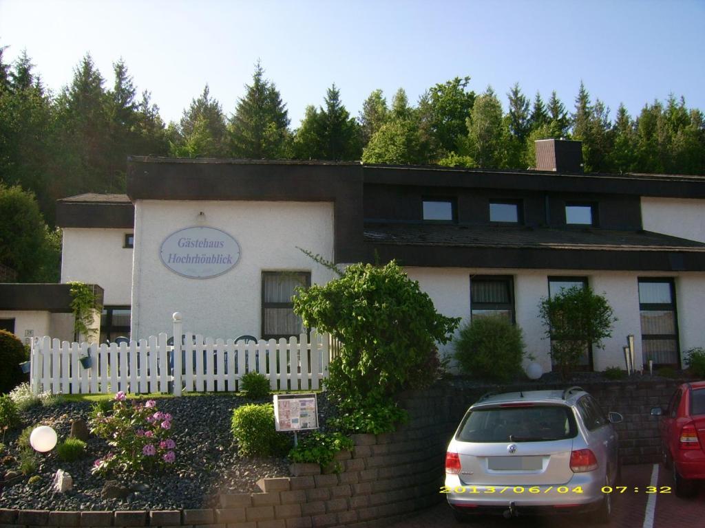 Gaestehaus Hochrhoenblick Schönau an der Brend Extérieur photo