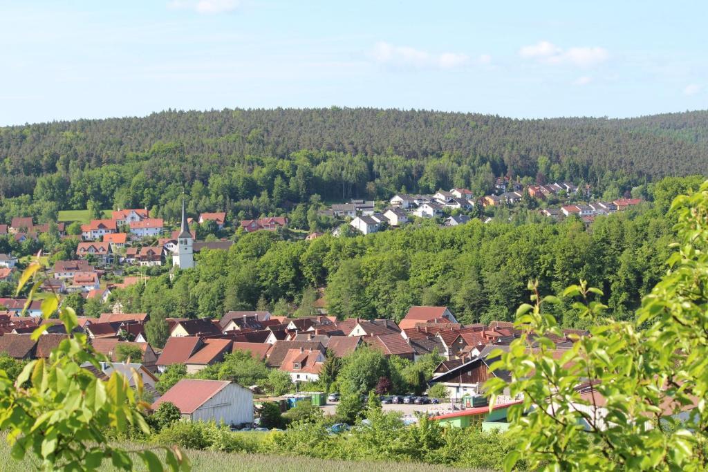 Gaestehaus Hochrhoenblick Schönau an der Brend Extérieur photo