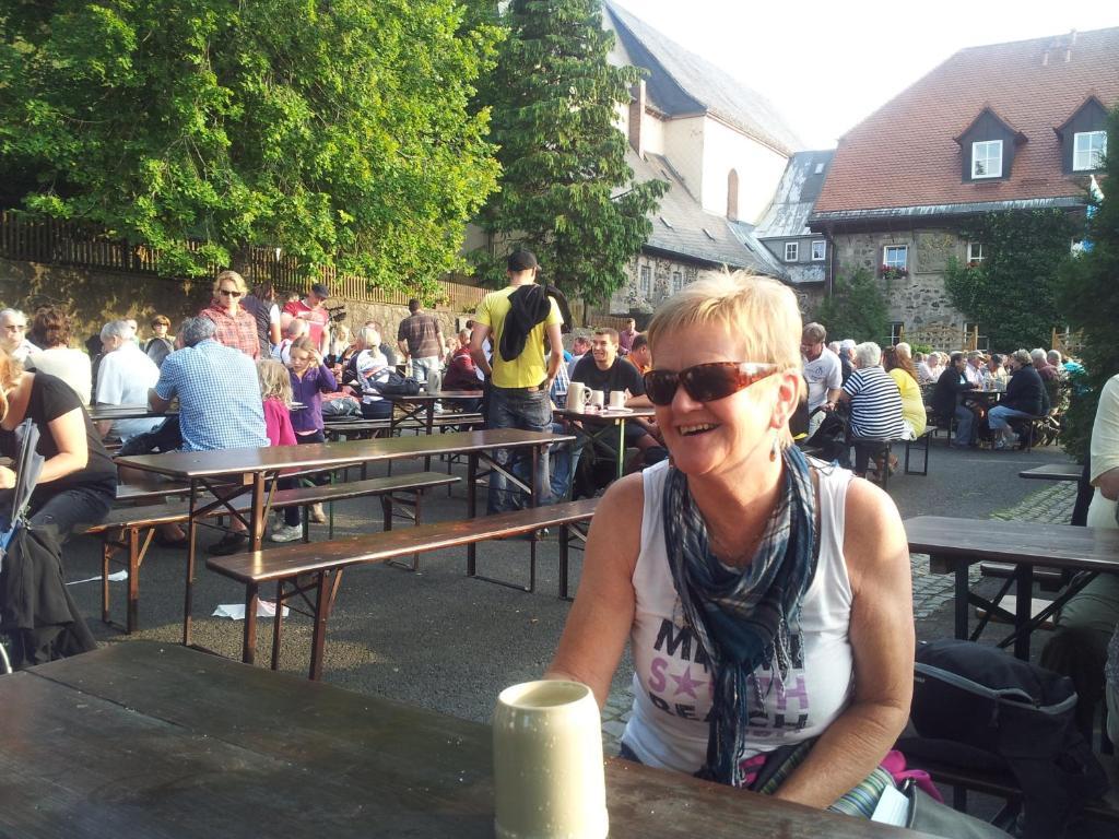 Gaestehaus Hochrhoenblick Schönau an der Brend Extérieur photo